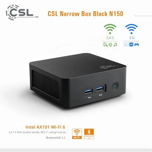 CSL Narrow Box Black N100 32 Go 1 To - vue 7