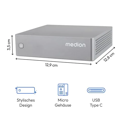 Medion Mini S06 MD35385 i3-1315U 8 Go 512 Go - vue 5