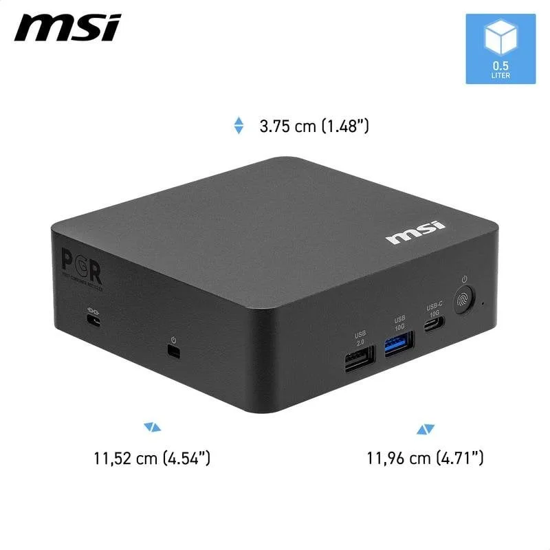 Mini-PC Mini PC MSI Cubi NUC AI+ 3MG-004EU