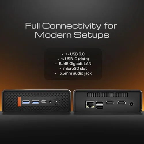 Mini PC Qian QII-12A15 i5-1235U 16GB 512GB - vue 4