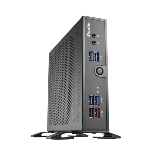 Shuttle XPC slim DS50U, mini PC fanless 4K - vue 4