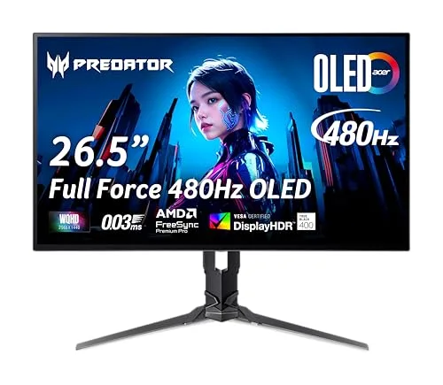 Ecran Acer Predator X27UF3 26.5 pouces OLED
