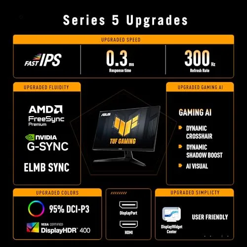 ASUS VG27AQM5A 27 pouces - vue 2