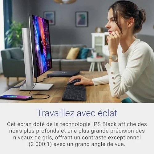 Dell UltraSharp U2724DE 27 pouces - vue 4