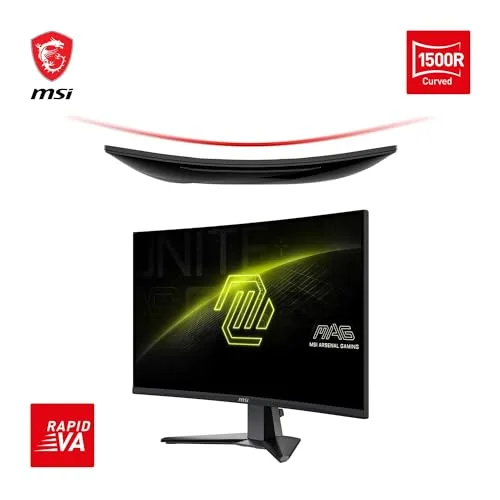 MSI MAG 27C6F 27" FHD 180 Hz incurvé - vue 2