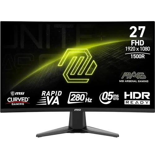 MSI MAG 276CXF 27" Rapid VA 280 Hz