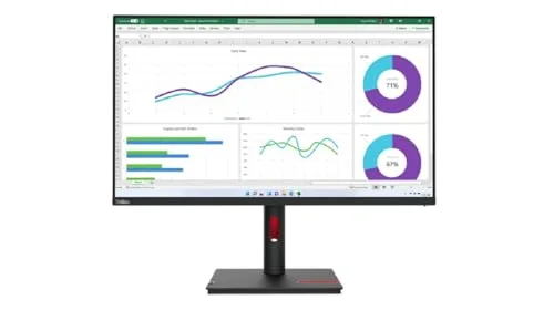Lenovo ThinkVision T32p-30 31,5" 4K IPS 60 Hz - vue 3