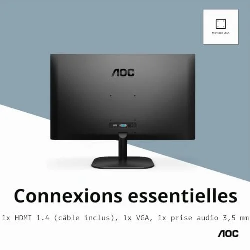 AOC 27B2H/EU 27" IPS 75 Hz Full HD - vue 6