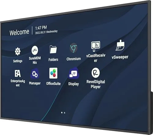 ViewSonic CDE7530 75" 4K UHD - vue 3