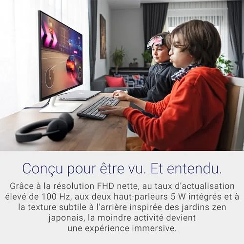 Dell S2425H 24" IPS 100 Hz haut-parleurs intégrés - vue 2