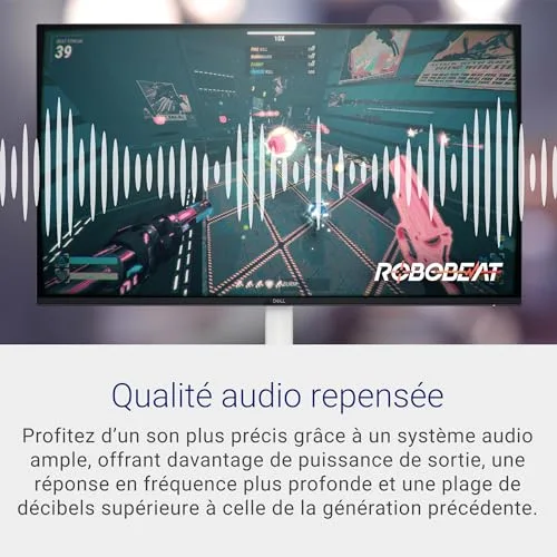 Dell S2425H 24" IPS 100 Hz haut-parleurs intégrés - vue 4