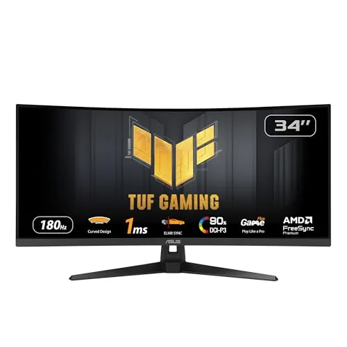 ASUS TUF Gaming VG34VQ3B 34" UWQHD 180 Hz VA