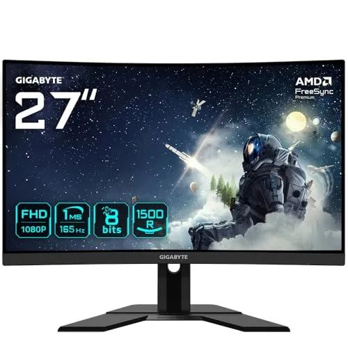 Gigabyte G27FC A 27" FHD 165 Hz incurvé