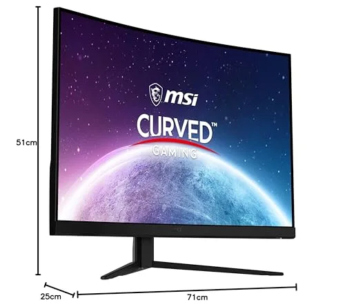 MSI G32C4X 31,5" incurvé FHD 250 Hz VA - vue 7