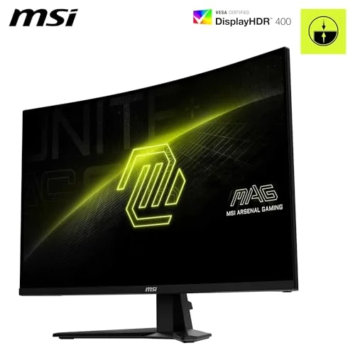 MSI MAG 32CQ6F 32" QHD 180 Hz Rapid VA - vue 3