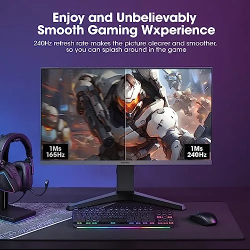 KOORUI 27E3QK 27" QHD 240 Hz IPS - vue 2