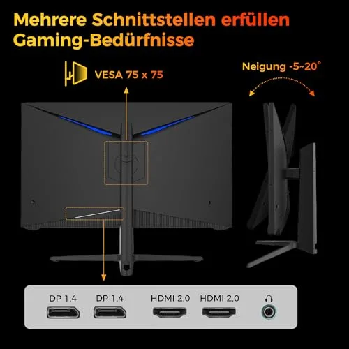 LC-Power LC-M27-QHD-180 27" QHD 180 Hz - vue 7