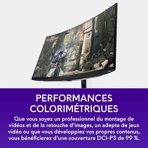Alienware AW3225QF 32" 4K QD-OLED 240 Hz - vue 7