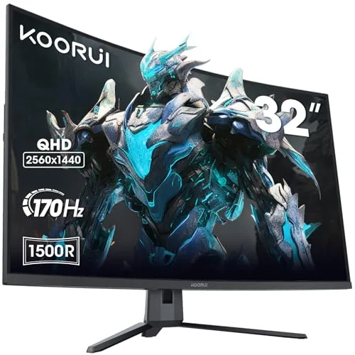 KOORUI GA01 31,5" QHD 170 Hz incurvé