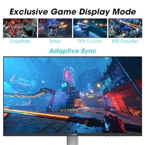 KOORUI GN10 27" QHD 240 Hz Mini-LED VA - vue 3