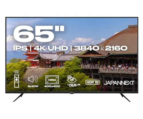 JAPANNEXT JN-IPS65U 65" 4K IPS HDR
