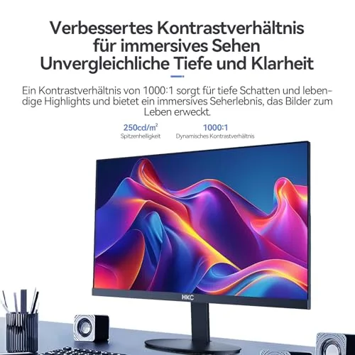 Ecran PC - HKC - 27 - FHD - 144Hz - Dalle IPS - 5ms - V2718S - vue 5