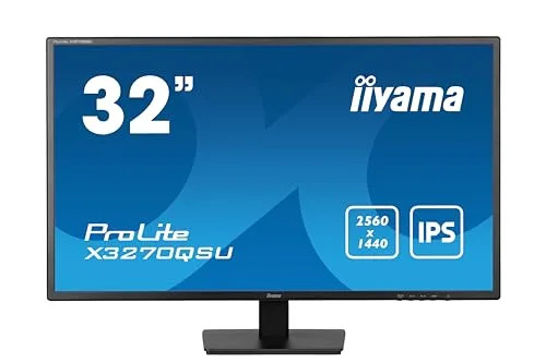 Iiyama ProLite X3270QSU-B1 31,5" QHD 100 Hz IPS