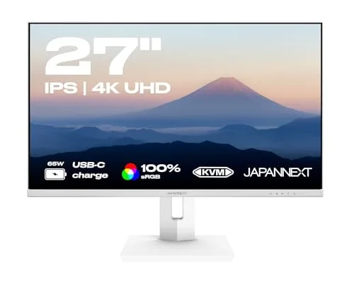 JAPANNEXT JN-IPS27UHDR-C65W-HSP-W 27" 4K IPS USB-C