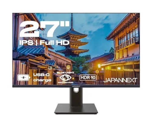 JAPANNEXT JN-IPS27FHDR-C65W-HSP 27" IPS Full HD 100 Hz