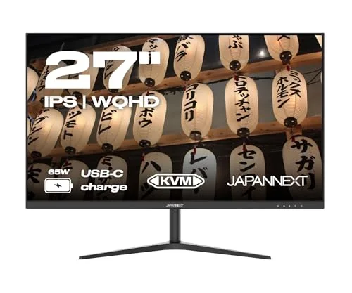 JAPANNEXT JN-IPS27WQHDR-C65W 27" WQHD IPS 75 Hz