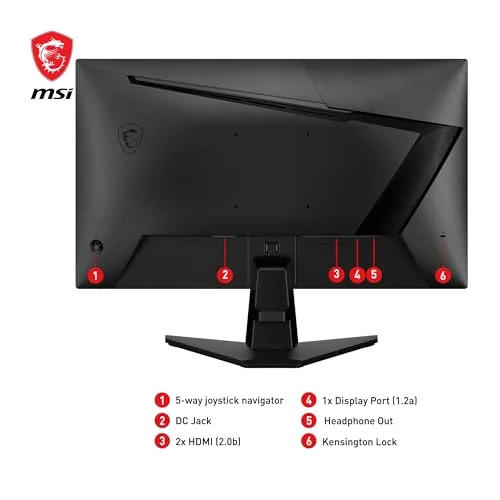 MSI G255F 24,5" Rapid IPS 180 Hz - vue 6