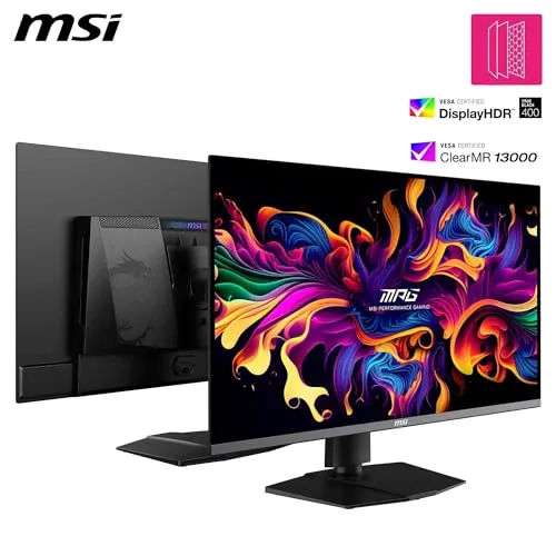 MSI MPG 322URX QD-OLED 31,5" 4K 240 Hz - vue 3