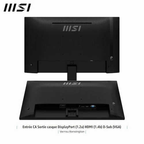 MSI PRO MP242A E2 23,8" IPS Full HD 120 Hz - vue 6