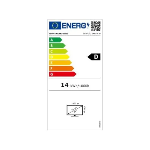 TERRA 2465W PV White 23,8" IPS USB-C - vue 6