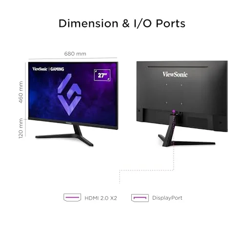 ViewSonic VX27G1-HD 27" IPS 180 Hz - vue 7
