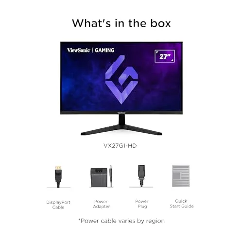 ViewSonic VX27G1-HD 27" IPS 180 Hz - vue 8