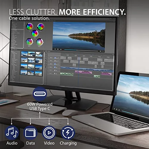 ViewSonic VP3256-4K 32" 4K UHD IPS - vue 2