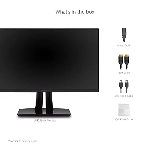 ViewSonic VP3256-4K 32" 4K UHD IPS - vue 8