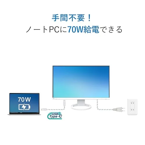 Eizo FlexScan EV2740S-WT 27 pouces - vue 4