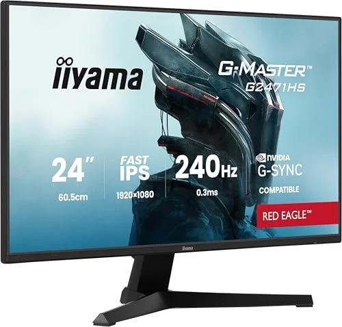 iiyama G-Master G2471HS-B1 24 pouces - vue 2