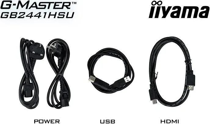 iiyama G-Master GB2441HSU-B1 24 pouces - vue 4
