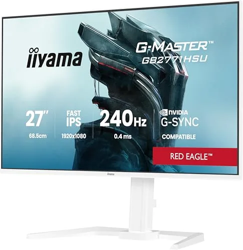 iiyama G-Master GB2771HSU-W1 27 pouces - vue 2