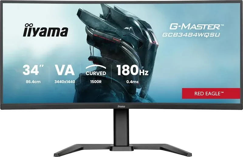 iiyama G-Master Red Eagle GCB3484WQSU-B1 34 pouces - vue 1