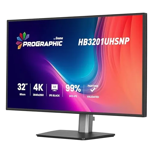 iiyama ProGraphic HB3201UHSNPB 31,5 pouces 4K UHD - vue 3