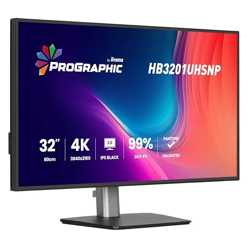 iiyama ProGraphic HB3201UHSNPB 31,5 pouces 4K UHD - vue 5