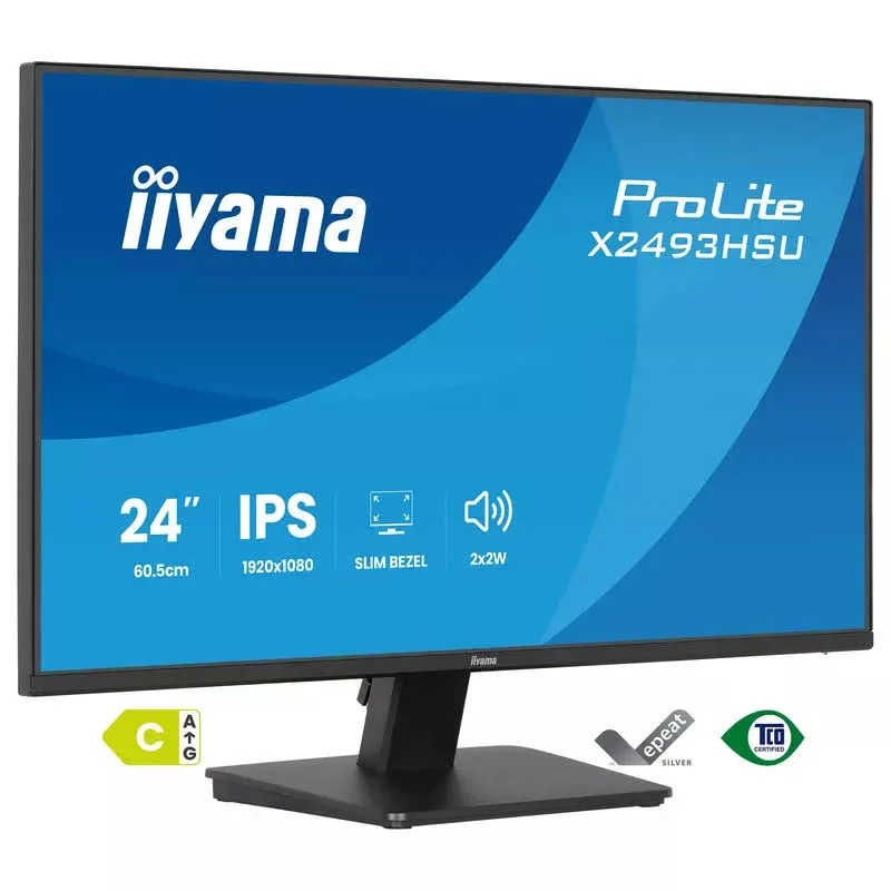 iiyama ProLite X2493HSU-B1 23,8 pouces - vue 1