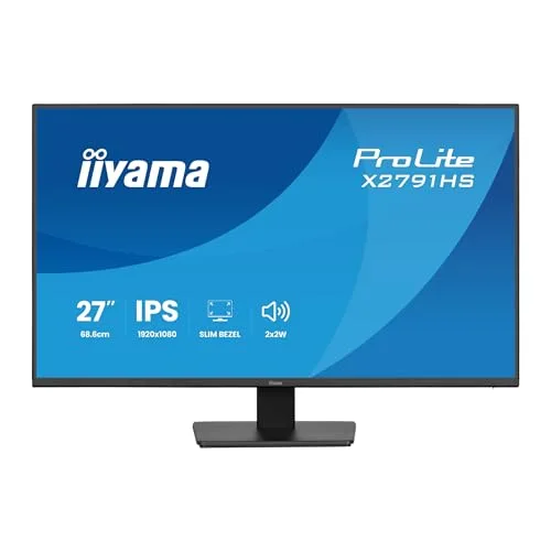 iiyama ProLite X2791HS-B1 27 pouces - vue 2