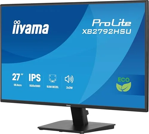 iiyama ProLite X2792QSU-B1 27 pouces - vue 2