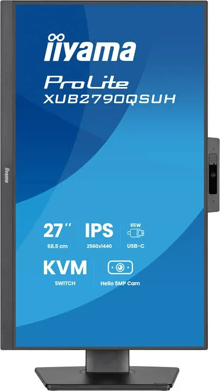 iiyama ProLite XUB2790QSUH-B2 27 pouces - vue 3