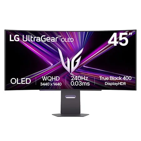 LG UltraGear 45GX900A-B OLED 45" 240 Hz, 800R